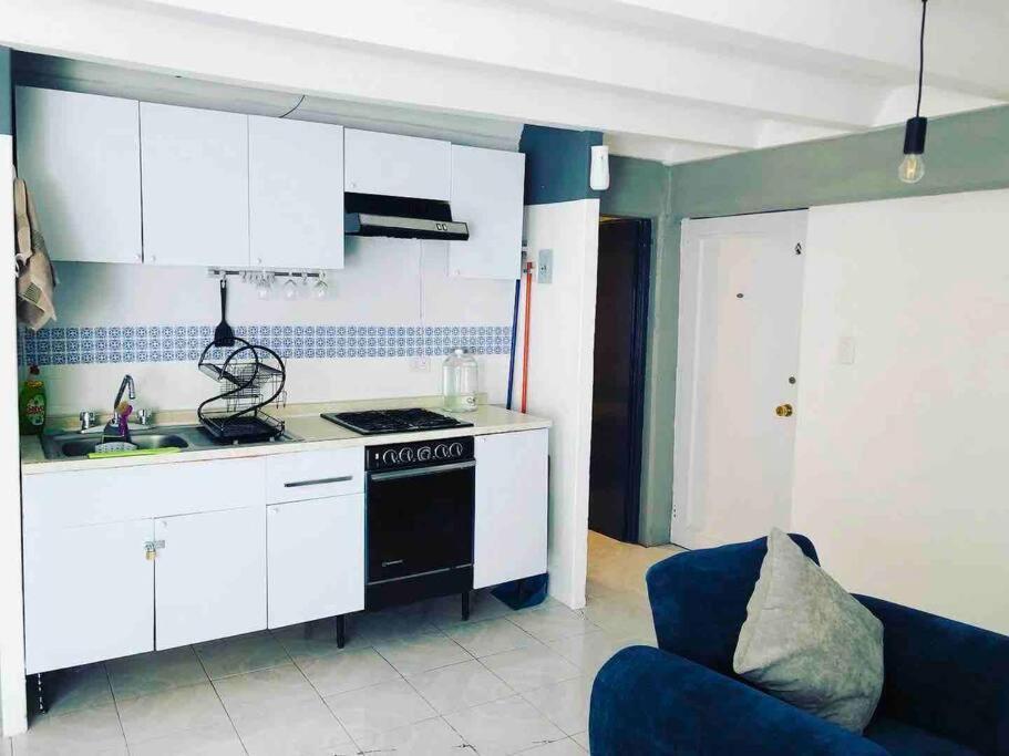 Ferienwohnung Lindo Departamento Centrico Con Estacionamiento Puebla Exterior foto